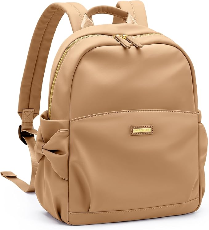 Mini Backpack for Women Small Backpack Purse Cute Stylish Lightweight Daypack for College Work Travel Party,12.9Inch,Earthen Brown - Image 7