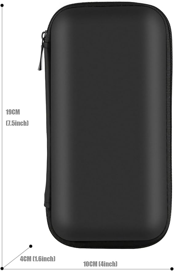 iMangoo Travel Essential Electronics Organizer Charger Case Carrying Pouch | 6.5x3.2x1" Power Bank Tech Accessories Protective Storage Shockproof Portable Purse Men Women School Office Trips Must Have - Image 6