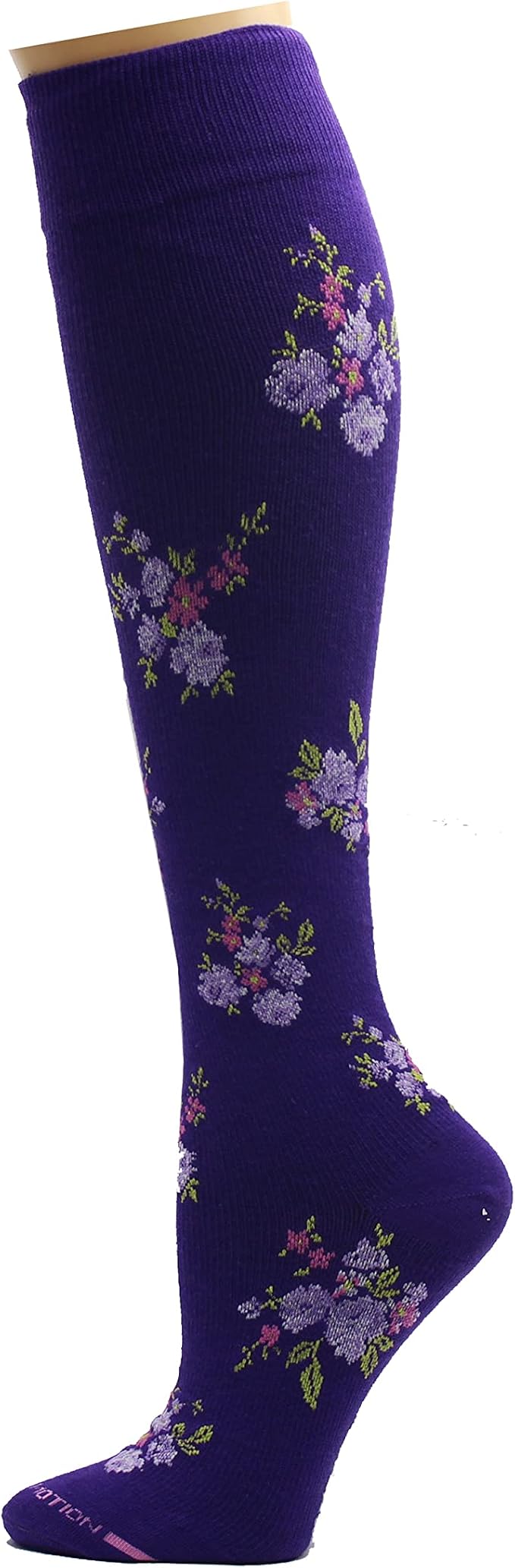 Dr. Motion 4 Pairs Therapeutic Graduated Compression Women's Knee-hi Socks - Image 2