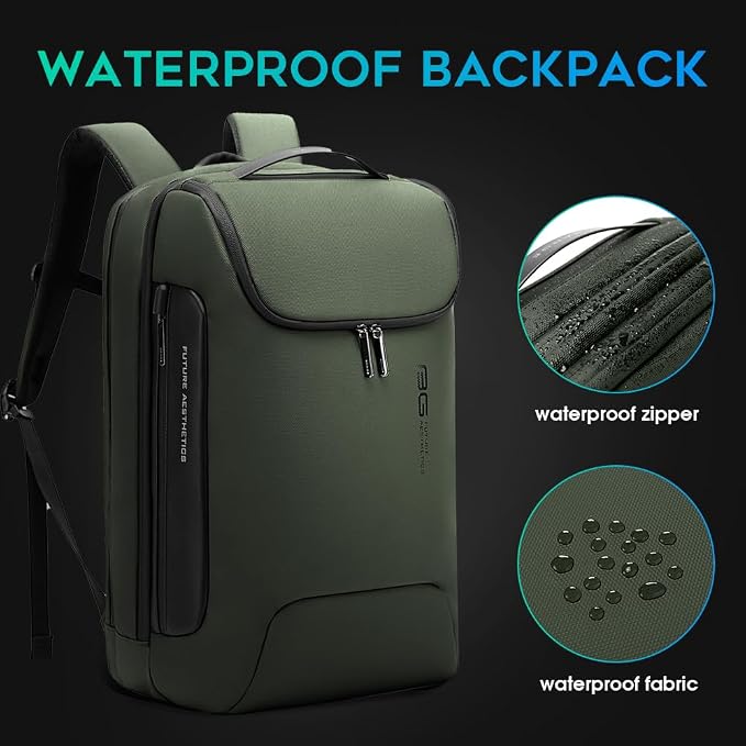 BANGE Anti-Theft Backpack,Tech Backpacks, 17 Inch Laptop Backpack with USB3.0 Charging Port, Mens Travel Backpack for Men and Women… - Image 6