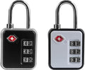 Suitcase Locks TSA Approved, Small Combination Padlock for Locker, Mini Combo Padlock, TSA Locks for Luggage, Gym Locker, Backpack Zipper, Gun Case, Ammo Can, Storage Box, Toolbox Outdoor by SpecializeinCombinationLock