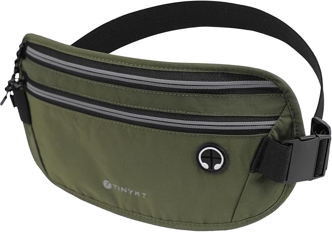 Slim Running Belt for Women Men Runners Fanny Packs With Phone Holder Hidden Pockets Exercise Waist Bag for Marathon Workout - Image 7