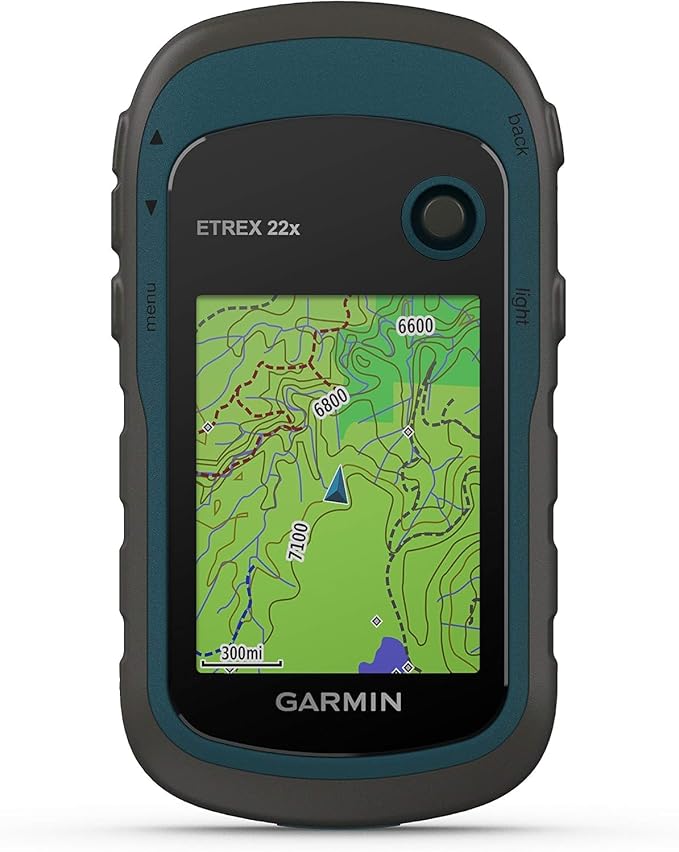 Garmin 010-02256-00 eTrex 22x, Rugged Handheld GPS Navigator, Black/Navy by Unknown