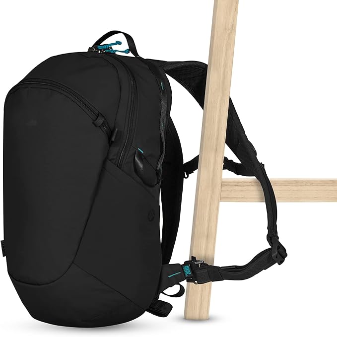 Pacsafe ECO 18L Anti Theft Backpack, ECONYL Black - Image 5