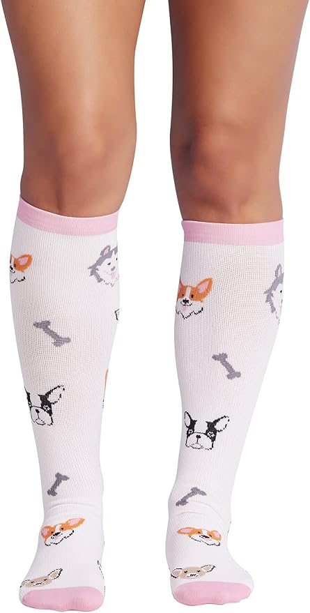 Cherokee Legwear Compression Socks for Women 10-15 mmHg (1-Pair Pack) | Comfort Support Knee Highs, Soft Fit, Regular & Wide Calf, Soft Knit Feel, Lightweight, Easy Care for Work and Everyday Wear by Cherokee