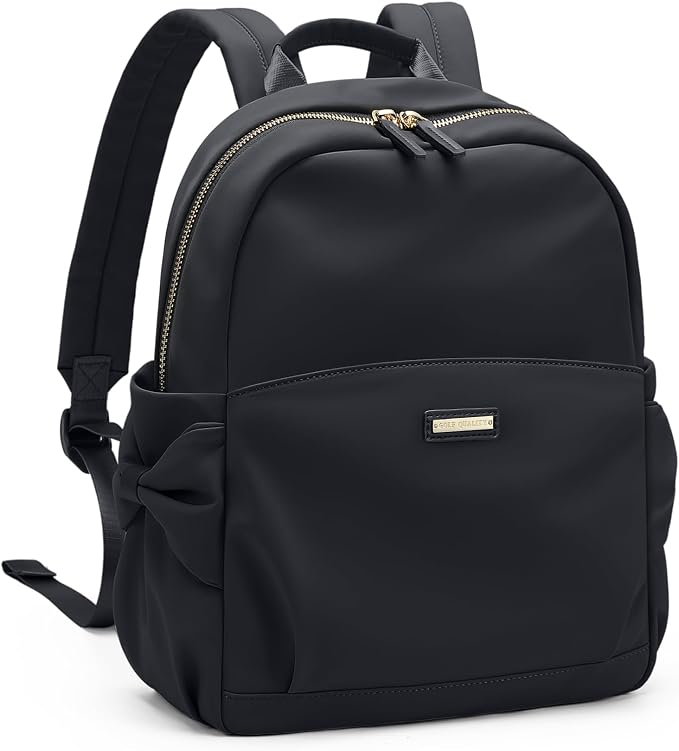 Mini Backpack for Women Small Backpack Purse Cute Stylish Lightweight Daypack for College Work Travel Party,12.9Inch,Classic Black - Image 8