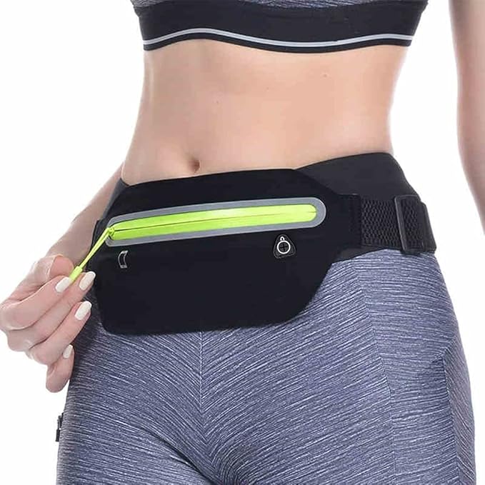 Running Belt,Slim Running Fanny Pack Waterproof Runner Workout Exercise Phone Waist Pack Belt Pouch Bags for Women Men iphone Gym - Image 5