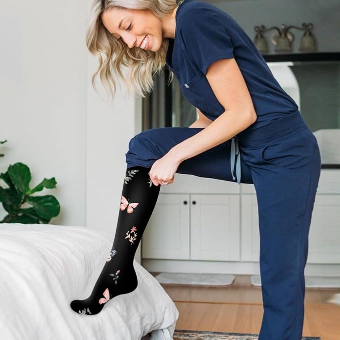COOLOVER Copper Compression Socks for Women and Men(6 Pairs)-Best Support for Running, Athletic, Travel - Image 3