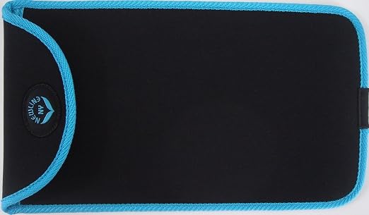 NewlineNY Trendy Wave Mini Bathroom Scale + Travel Slip Case, SBB0721M-NYTW + NY-MSS101-BBL - Image 5