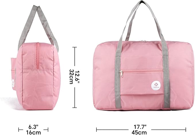 For Spirit Airlines Personal Item Bag Foldable Travel Duffel Bag Tote Carry on Luggage Duffle Overnight for Women and Men - Image 6