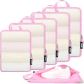 BAGAIL 6 Set Ultralight Compression Packing Cubes Packing Organizer for Travel Accessories Luggage Suitcase Backpack by BAGAIL