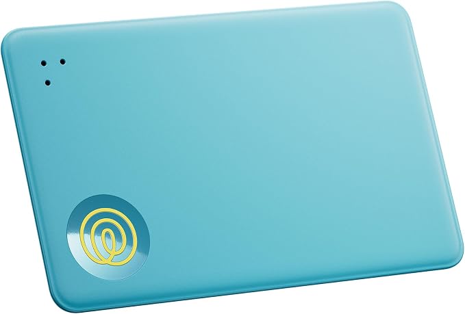 Life360 Tile Slim - Wallet Finder, Bluetooth Tracker and Item Locator for Luggage Tags, Passports and More. Both iOS and Android Compatible. Phone Finder. 1-Pack (Aqua Lemon) by Life360