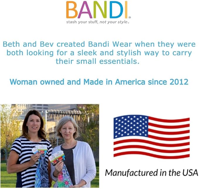 BANDI Pocketed Wraps – Running Waist Belt with Pockets for Phone, Money, Keys & Medical Devices | Secure, No-Bounce Travel & Fitness Belt, for Women and Men, USA Company - Image 6