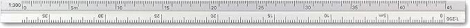 Alumicolor Aluminum Architect Metric Pocket Scale, 15CM, Silver (Pack of 2) - Image 3