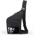 Anti Theft Crossbody Bags for Women Men, Multi-Pocket Shoulder Bag, Slim Sling Bags with 2 RFID Blocking Card by Ibalulu