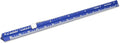 Alumicolor Aluminum Engineer Pocket Scale With Clip, 6IN, Blue by Alumicolor