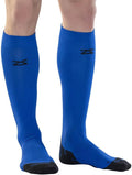 Zensah Tech+ Compression Socks - Knee High Running Socks for Sports, Travel, Made in Italy by Zensah