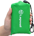 Pocket Blanket, Compact Blanket for Picnic, Beach, Festival | Sandproof, Waterproof, Stakes & Carabiner Included, Packable Lightweight Tarp for Camping, Hiking, Backpacking, Travel by Legowitoutdoor