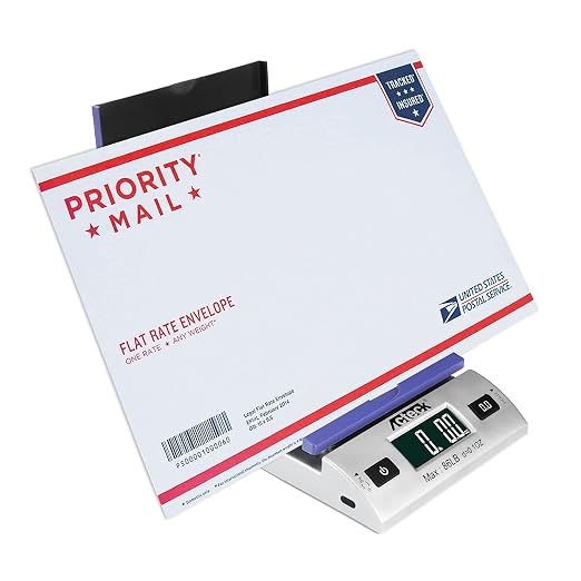 Acteck High Accuracy A-DS 86LBx0.1OZ Digital Shipping Scale, Postal Scale and Mail Scale (86LB Blue) - Image 5