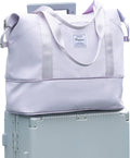 Travel Duffel Bag, Sports Tote Gym Bag, Shoulder Weekender Overnight Bag for Women by WONHOX
