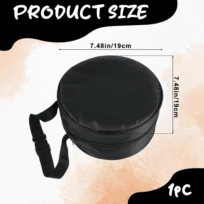 Travel Neck Pillow Bag Small Compact Travel Pillow Bag Adjustable Strap Pillows Carrying Bags for Journey Airplane Train Easily Quick Attaches to Luggage Backpacks - Image 2
