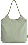 BAGSMART Tote Bag for Women, Travel Tote Beach Bag with Zipper for Gym by BAGSMART