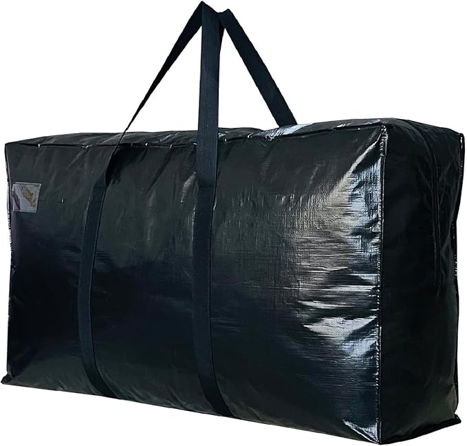 60 Gallon Extra Large Storage Bags Bins, Jumbo XXL Storage Tote Moving Bags Foldable Big XL Duffle Bag for Travel, Christmas Tree Bag by YiKitHom