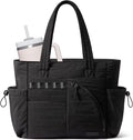 LOVEVOOK Women's Tote Handbags, Puffer Bag and Work Bags with Compartment for Women, Lightweight Quilted Nurse Shoulder Daily by LOVEVOOK