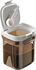 15oz Coffee Canister, Airtight Storage Container, 1300ml | Food Storage Container with Magnetic Scoop, Kitchen Jar for Grounds, Beans, Tea, Sugar, Flour, Cereal by Unknown