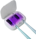 Toothbrush Storage Case with UV-C Lights – Rechargeable Portable Toothbrush Cover, Hook Wall Mount Disinfection Box for Home, Travel & Fits All Toothbrushes by Unknown