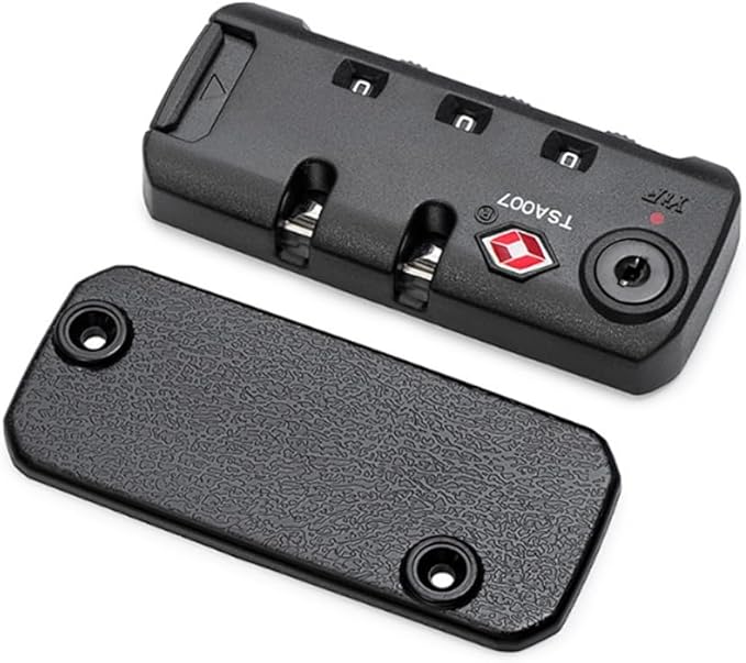 Travel Zipper TSA 007 Approved Luggage Code Lock, Backpack Anti Theft 3 Digit Combination Lock - Image 6
