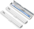 Travel Toothbrush Case, 2Pack Portable Toothbrush Holders, Durable Aluminum Toothbrush Storage Box, Small Breathable Manual Toothbrush Container for Traveling, Camping, Business Trip - Sliver by EVERYPURCHASEISFORASIMPLELIFE