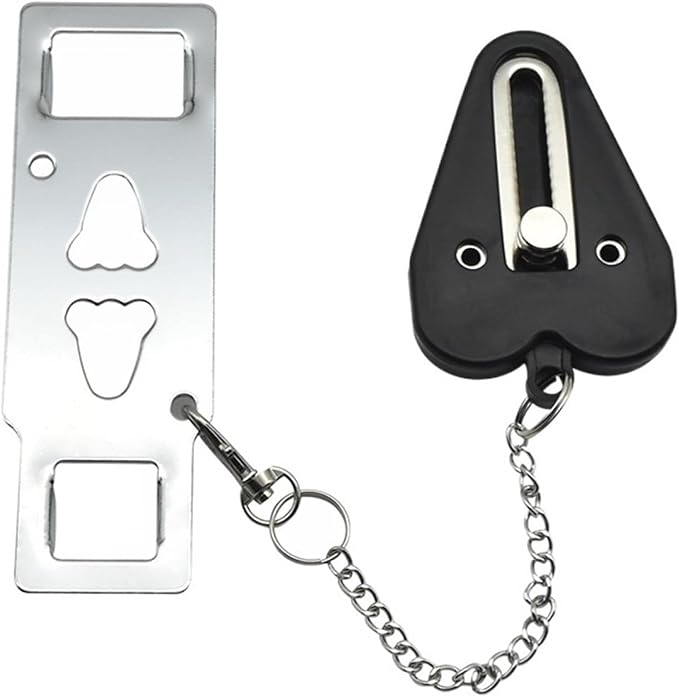 Extra Protection Door Lock – Portable Security Device for Safe Stays in Hotels and Apartments. Provides Instant Safety for Women, Solo Travelers, and Families. - Image 7