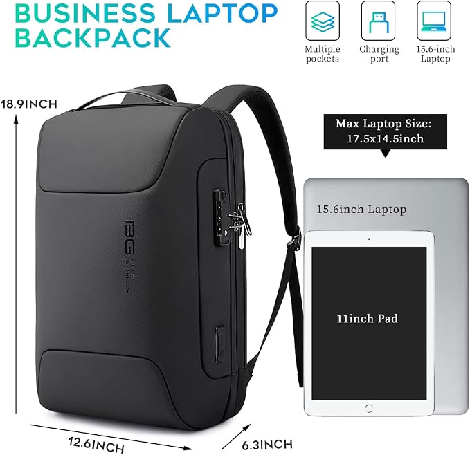 BANGE Tech Laptop Backpack for Men and Women - Image 6