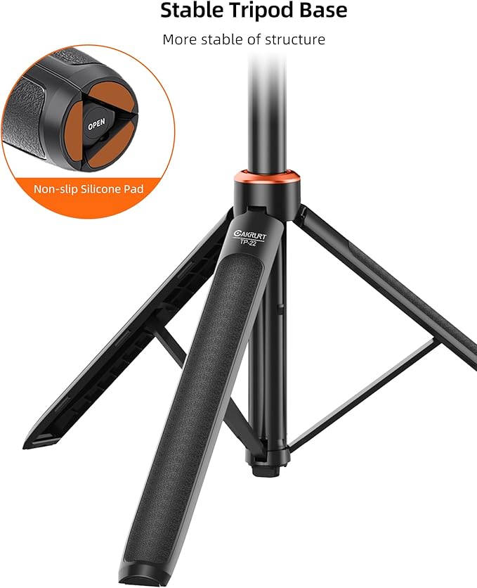 53" Osmo Action 6 Selfie Stick Tripod for DJI Osmo Nano/Action 6, Compact Extendable Handle Grip w Magnetic Quick-Release Adapter Mount, Extension Rod/Travel Vlogs Stand/Accessory for Video Shooting - Image 6