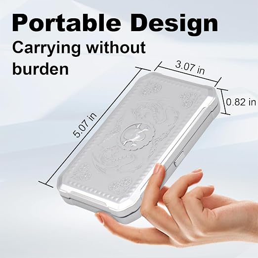 Gram Scale,300g/0.01g High Precision Punk Pocket Jewelry Scales | Digital Weight Grams and Ounces,Small Pocket Scale for Kitchen,Herb,Powder,Medicine,Food,Mini Scales with 50g cal weights - Image 4