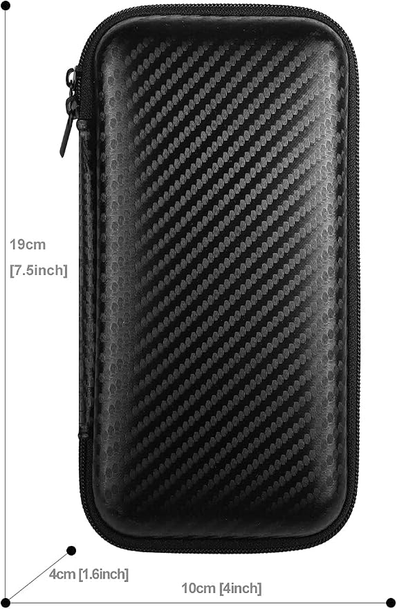 iMangoo Travel Essential Electronics Organizer Charger Case Carrying Pouch | 6.5x3.2x1" Power Bank Tech Accessories Protective Storage Shockproof Portable Purse Men Women School Office Trips Must Have - Image 6