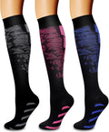3 Pack Medical Compression Sock-Compression Sock For Women and Men Circulation -Best for Running,Nursing,Athletic Sports by LaiteHebe
