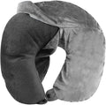 Washable Travel Neck Pillow Cover - Grey by Cl%C3%B6udz