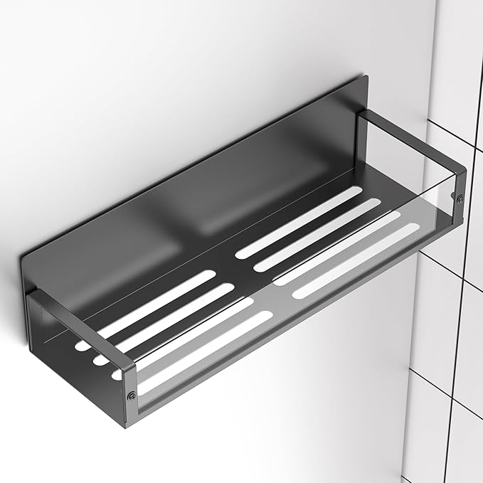 HuggieGems Metal Magnetic Spice Rack for Refrigerator Clear, 2 Pack | Magnetic Shelves Heavy Duty for Fridge in Kitchen, Seasoning Storage Organizer, For Oven Washer and Dryer, For Heavier Items - Image 4