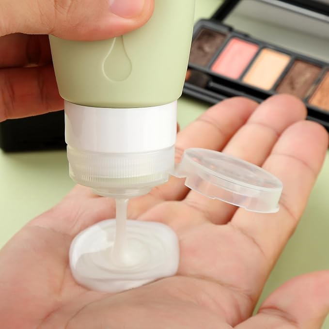 Gemice Travel Bottles for Toiletries, Tsa Approved, Travel Size Containers, BPA Free Leak Proof Tubs Refillable Liquid Accessories for Cometic Shampoo and Lotion Soap - Image 6