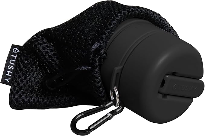TUSHY Travel Bidet, Collapsible and Expandable Peri Bottle, Got2Go Onyx | Discreet Portability, Refreshing Clean at Home, Camping and Outdoors, Hemorrhoid Relief, Postpartum Care - Image 5