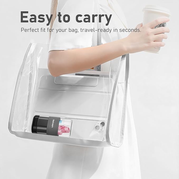 Toothbrush Travel Case Kit,Portable Folding Tooth Brush Holder and Toothpaste Cover Container with Mouthwash Cup, Oral Clean Tools Organizer for Traveling, Bathroom, Camping, Business Trip(1Pack） - Image 4