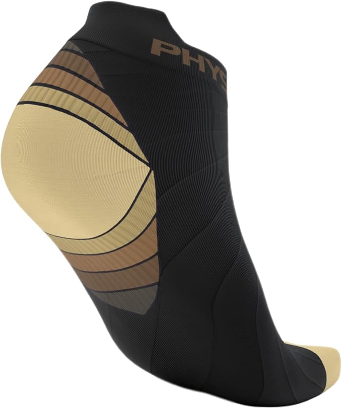 Physix Gear Short Compression Socks for Men & Women - Best Low Compression Socks Women & Men Ankle Socks with Arch Support by PhysixGearSport