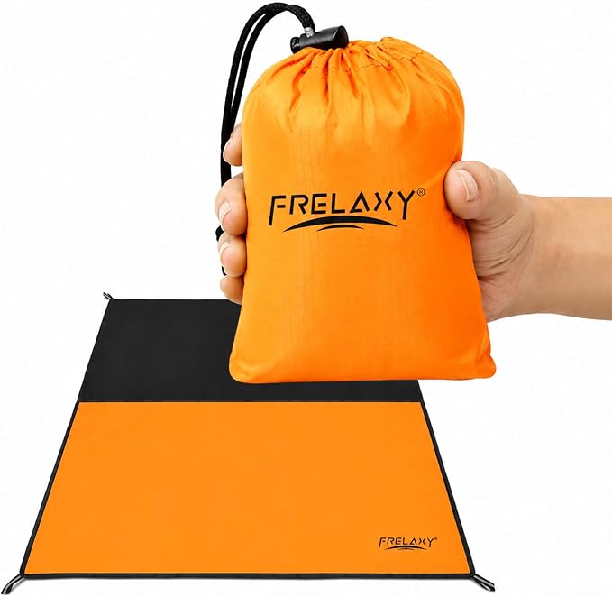 Frelaxy Pocket Picnic Blanket, Waterproof Blanket for Beach Festival | Lightweight compact design, Multi-use outdoor blanket, Waterproof & sandproof material, Easy to carry, Picnic, Camping by Frelaxy