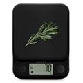 Food Scale Small Digital Kitchen Scales Weight Grams Ounces Black | Max 11lbs 0.5g Increment, Compact Design, Smart Tare, Weight Loss Cooking Baking Coffee, Easy to Use for Travel, AAA Battery by NUTRIFIT