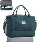 Travel Duffel Bag, Sports Tote Gym Bag, Shoulder Weekender Overnight Bag for Women by WONHOX