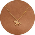Gold Necklace for Women, Dainty Charm Pendant Necklace Jewelry Gift | 14K Gold Plated, Cute, Delicate, Adults, Non Tarnish, Hypoallergenic, Accessories by GUOKEJEWELRY