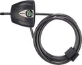 Master Lock Black Python Bike Lock with Key, Adjustable Metal Cable Lock has a Weather Resistant Vinyl Coating for Outdoor Equipment, Bicycles, 6 Feet Long, 8417D by Unknown