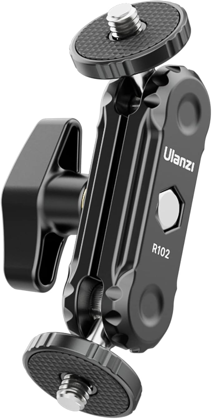 + ULANZI Magic Arm with Double Ballhead 1/4" Screw by ulanzi